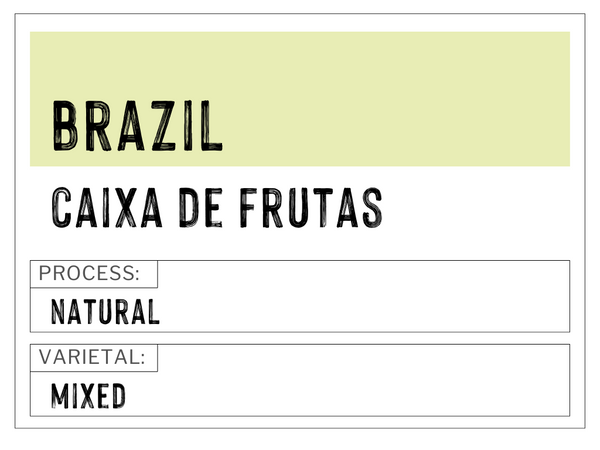 Caixa de Frutas, Brazil | Natural (pre-order)