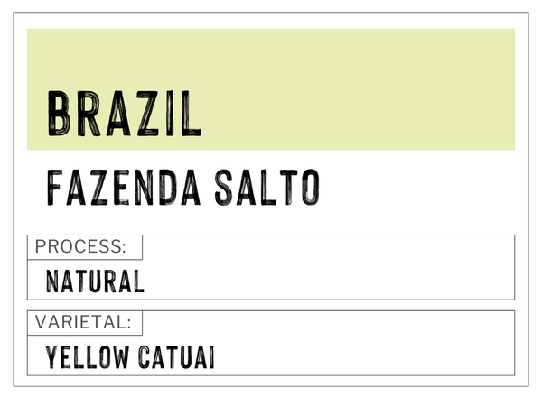 Fazenda Salto, Brazil | Natural (pre-order)